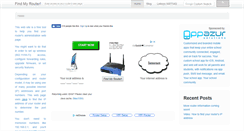 Desktop Screenshot of findmyrouter.net