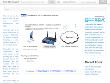 Tablet Screenshot of findmyrouter.net